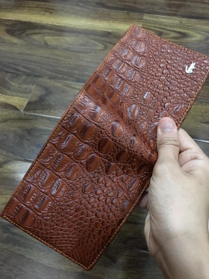 [HCM]Bóp da cá sấu loại xịn da mềm bao đẹp