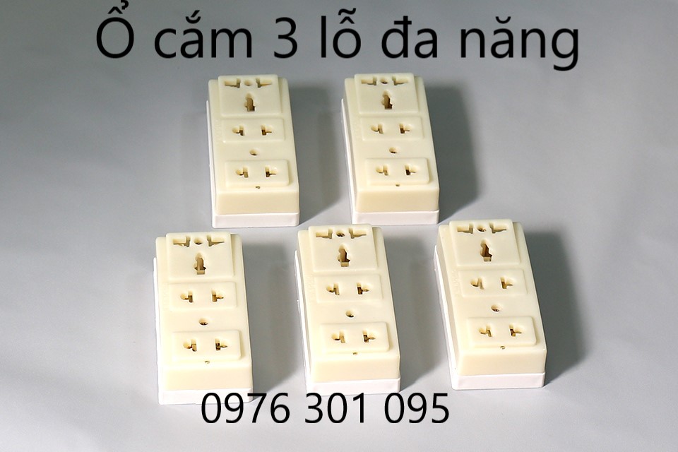 [COMBO 2 ] Ổ Cắm 3 Lỗ Không Dây Giá Rẻ