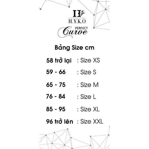 Đai siết eo nịt bụng HYKO sline, định hình eo thon