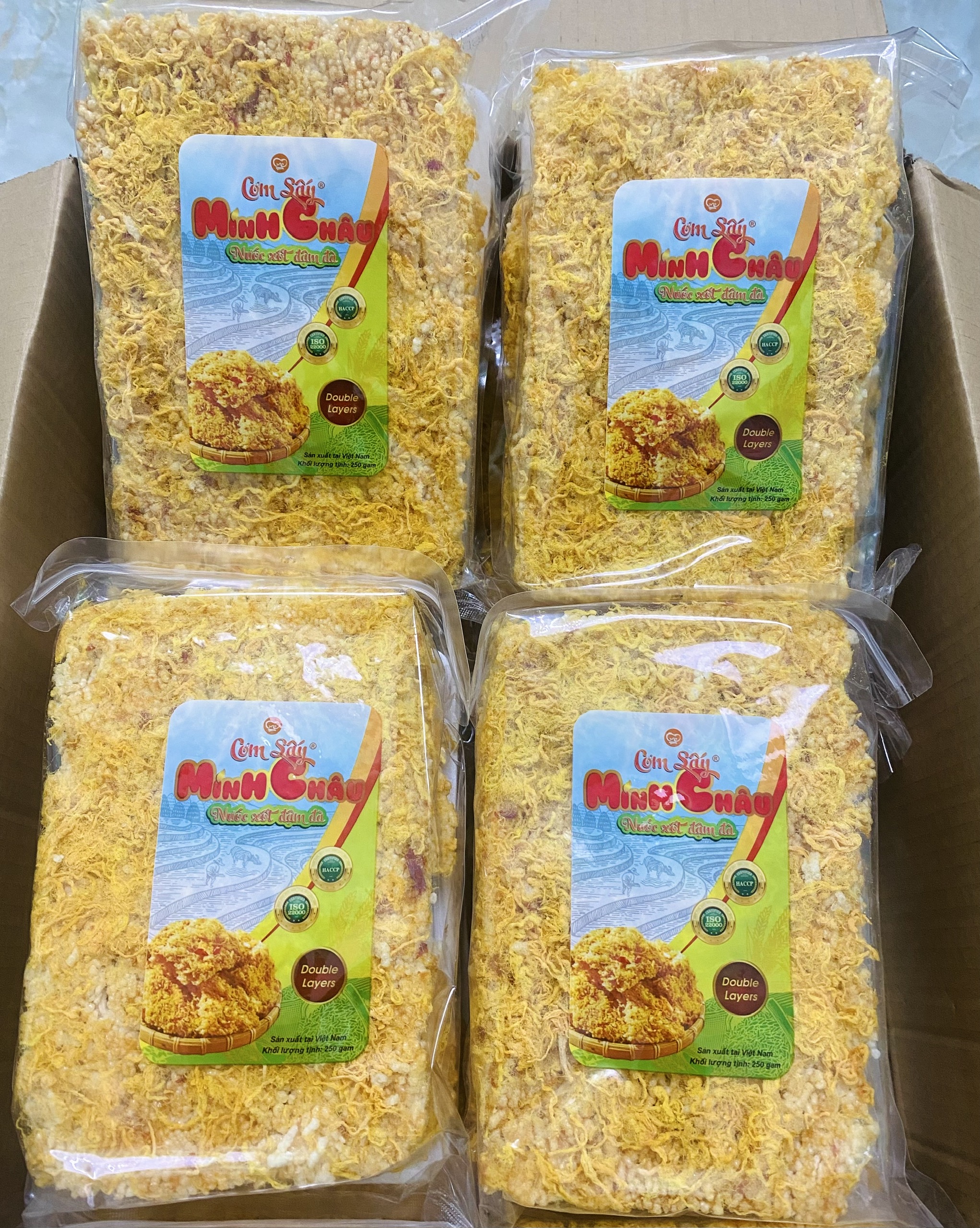 Cơm cháy sấy 250g - Minh Châu