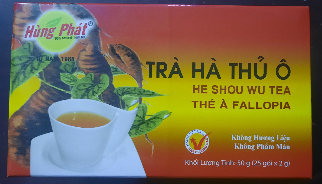 [HCM]Trà Hà thủ ô Hùng Phát