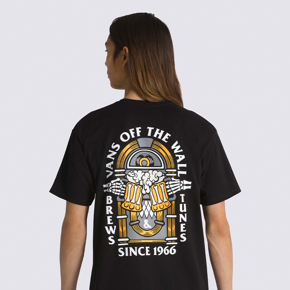Áo Vans BREW BROS TUNES SS TEE VN0008EXBLK