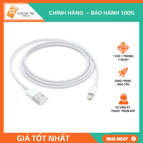 Cáp lightning iPhone chính hãng Apple