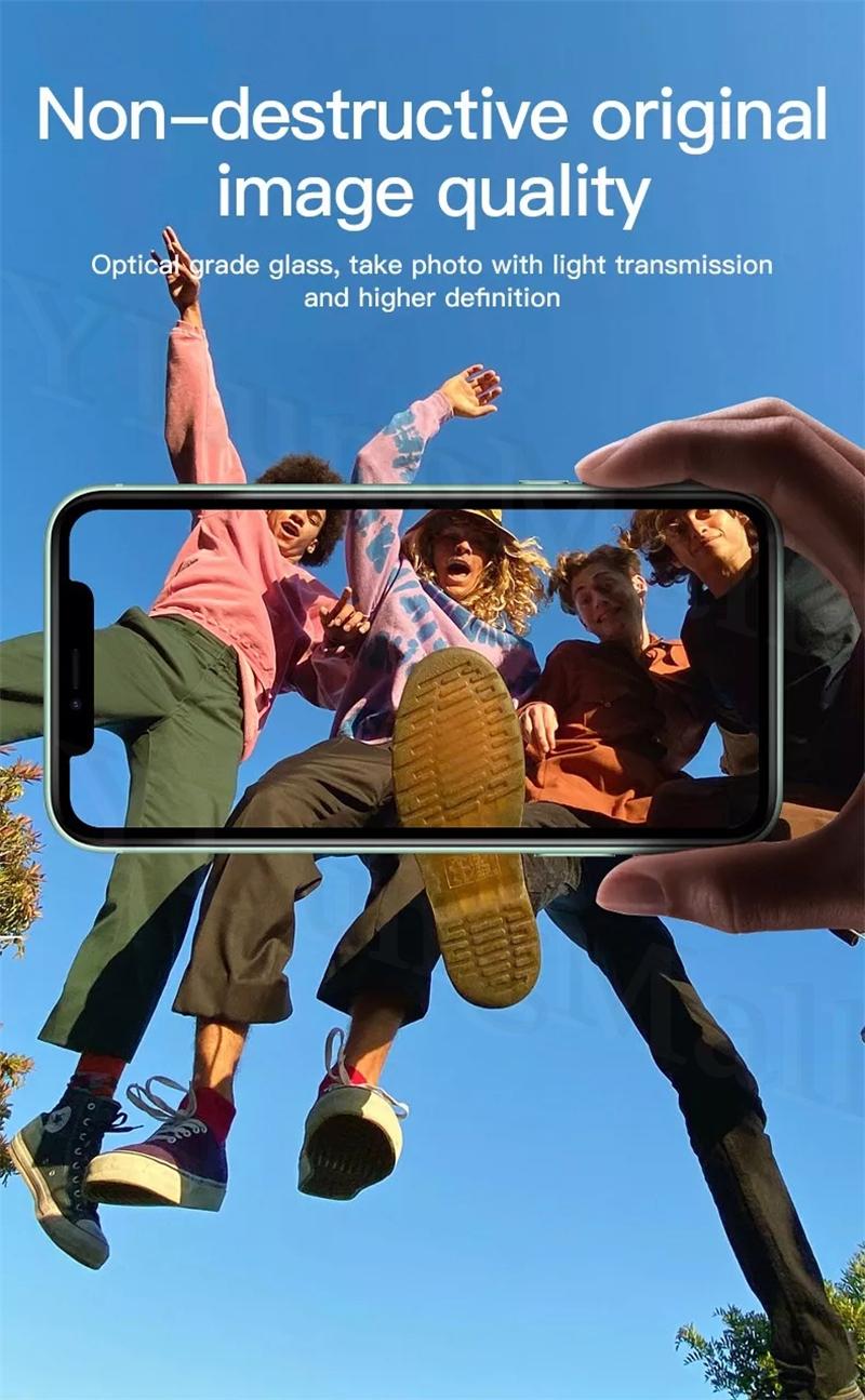 Dán Kính Camera 3D Cho iPhone 11 Pro Max Hiệu Totu, Dán Camera iPhone 11 Pro Max