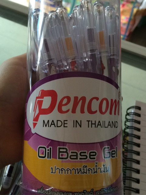 1 Chiếc bút bi dầu pencom og7p mực tím
