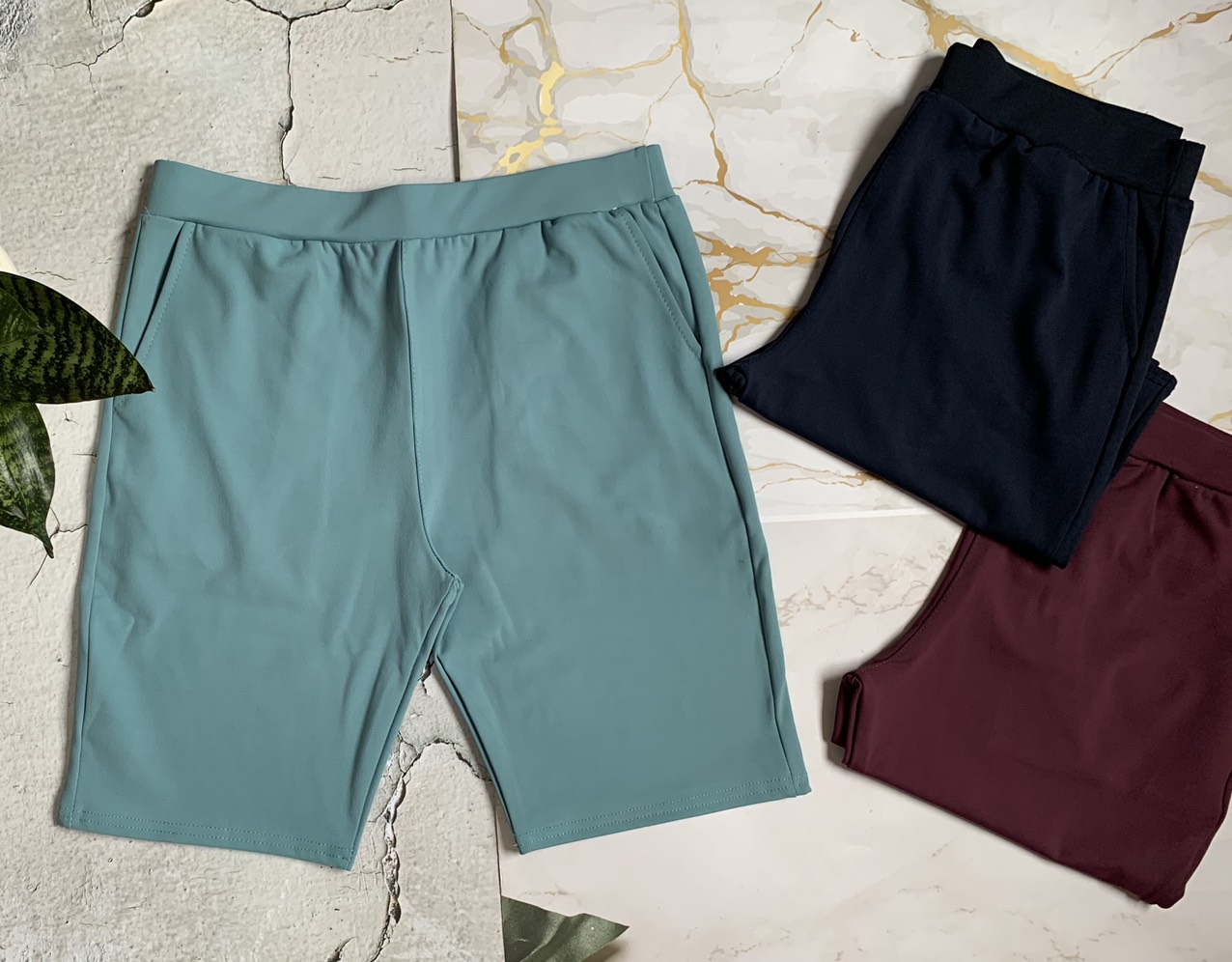 Quần short ngố nữ thun 4 chiều mềm mịn
