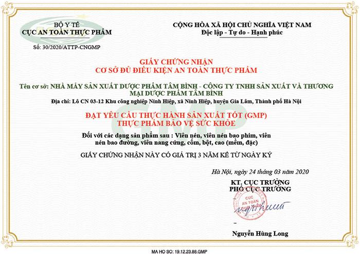 Viên Khớp Tâm Bình
