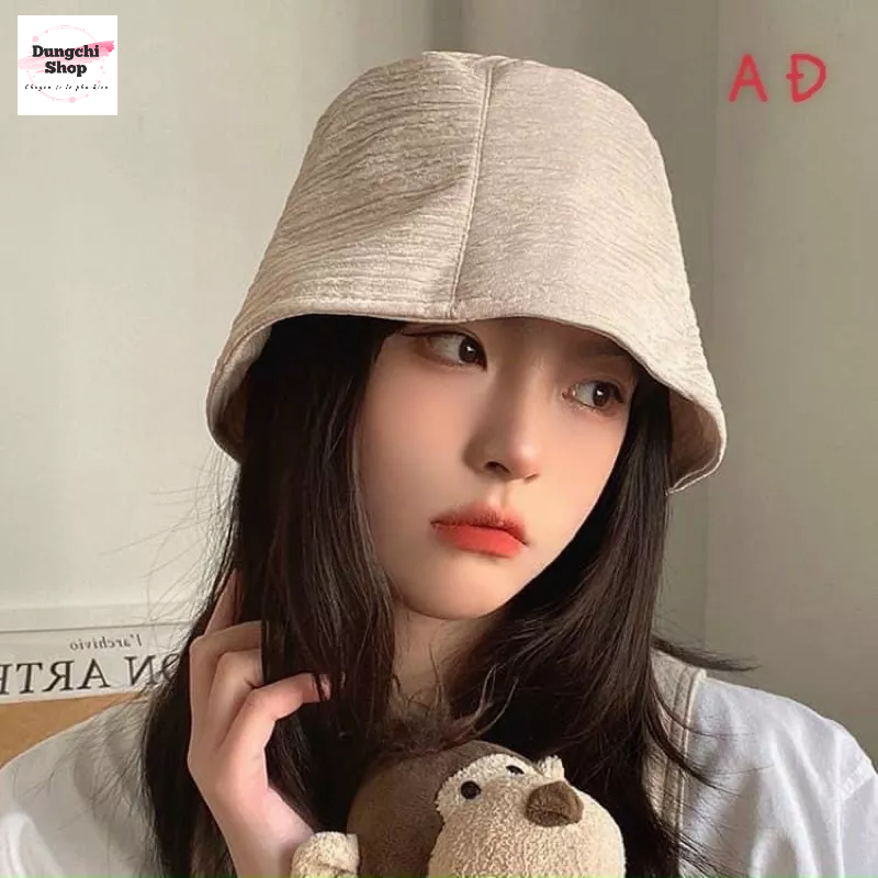 Mũ bucket xô dáng cụp cá tính