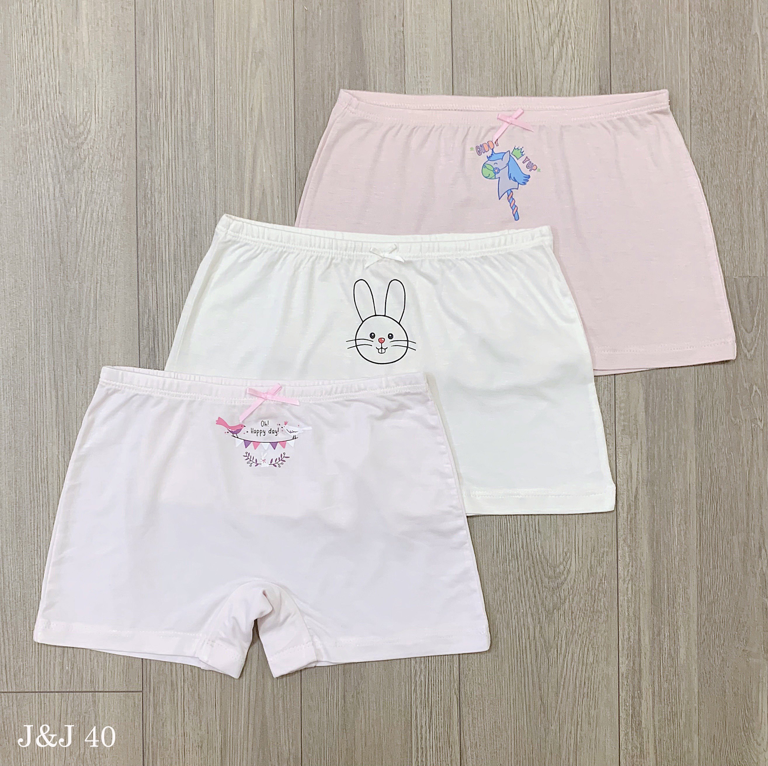 [Có sẵn] [Chính hãng] Set 3 quần chip đùi cao cấp BG jam&Jenny