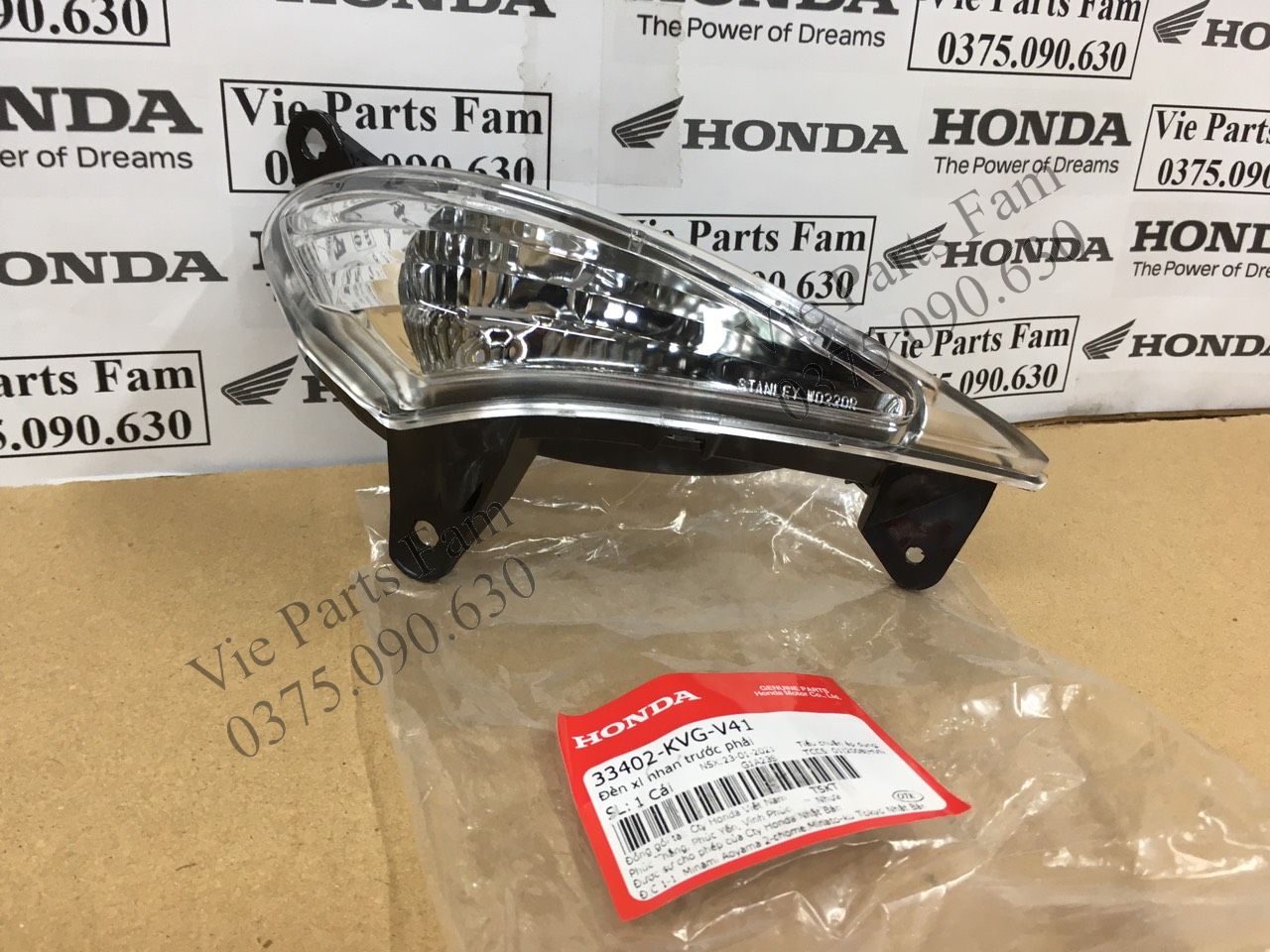 XI NHAN AB 2011-2012 ĐẦU BÒ DIN HONDA 100%