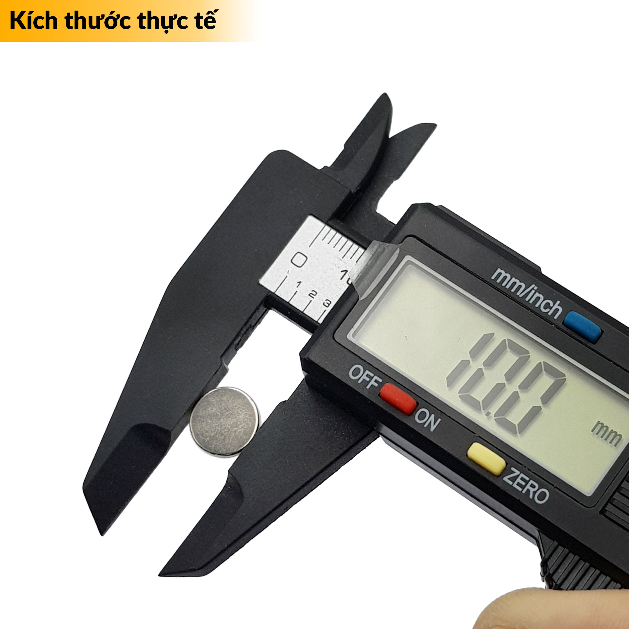 Nam châm đất hiếm tròn 10x2mm