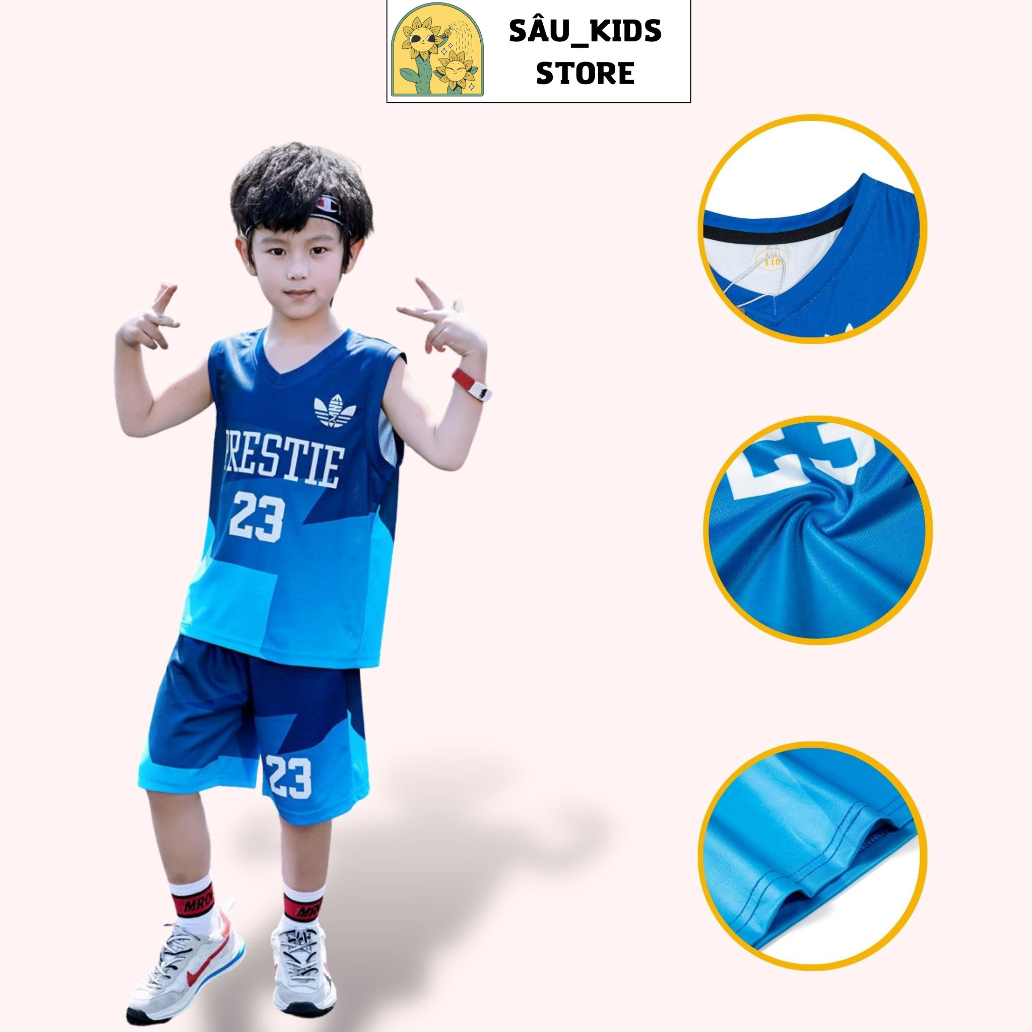 Bộ Ba Lỗ Bé Trai Richkids Quần Áo Trẻ Em