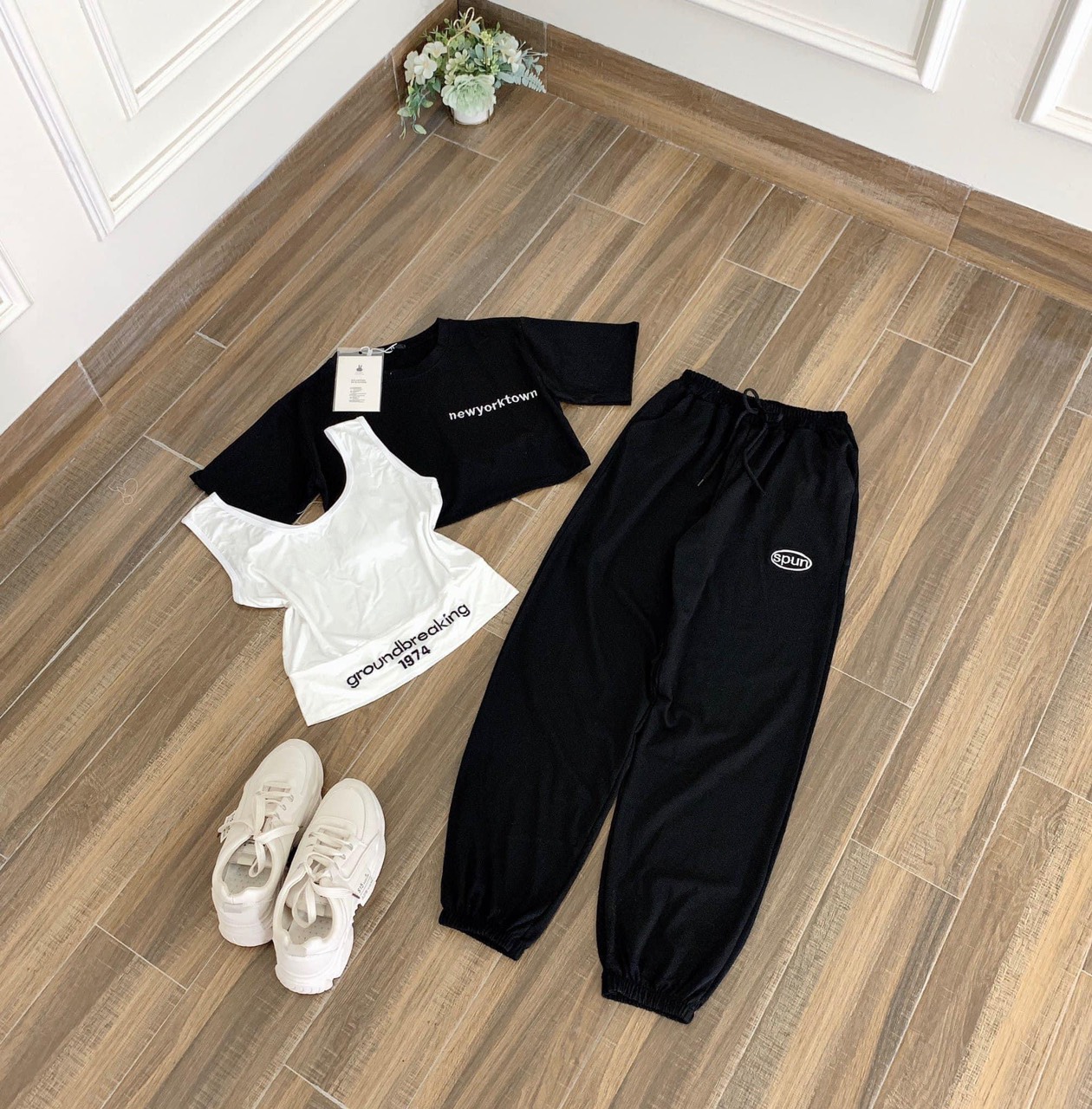 SET ÁO CROTOP 2 MÓN
