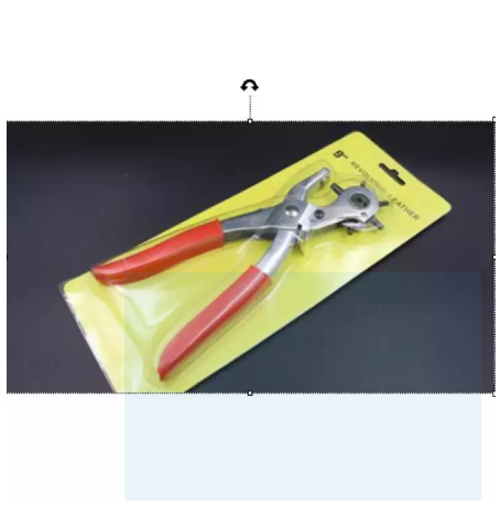 [HCM]Kìm Bấm Lỗ Dây Nịt / Giấy/ Đồng Hồ/ 6 Lỗ Bấm