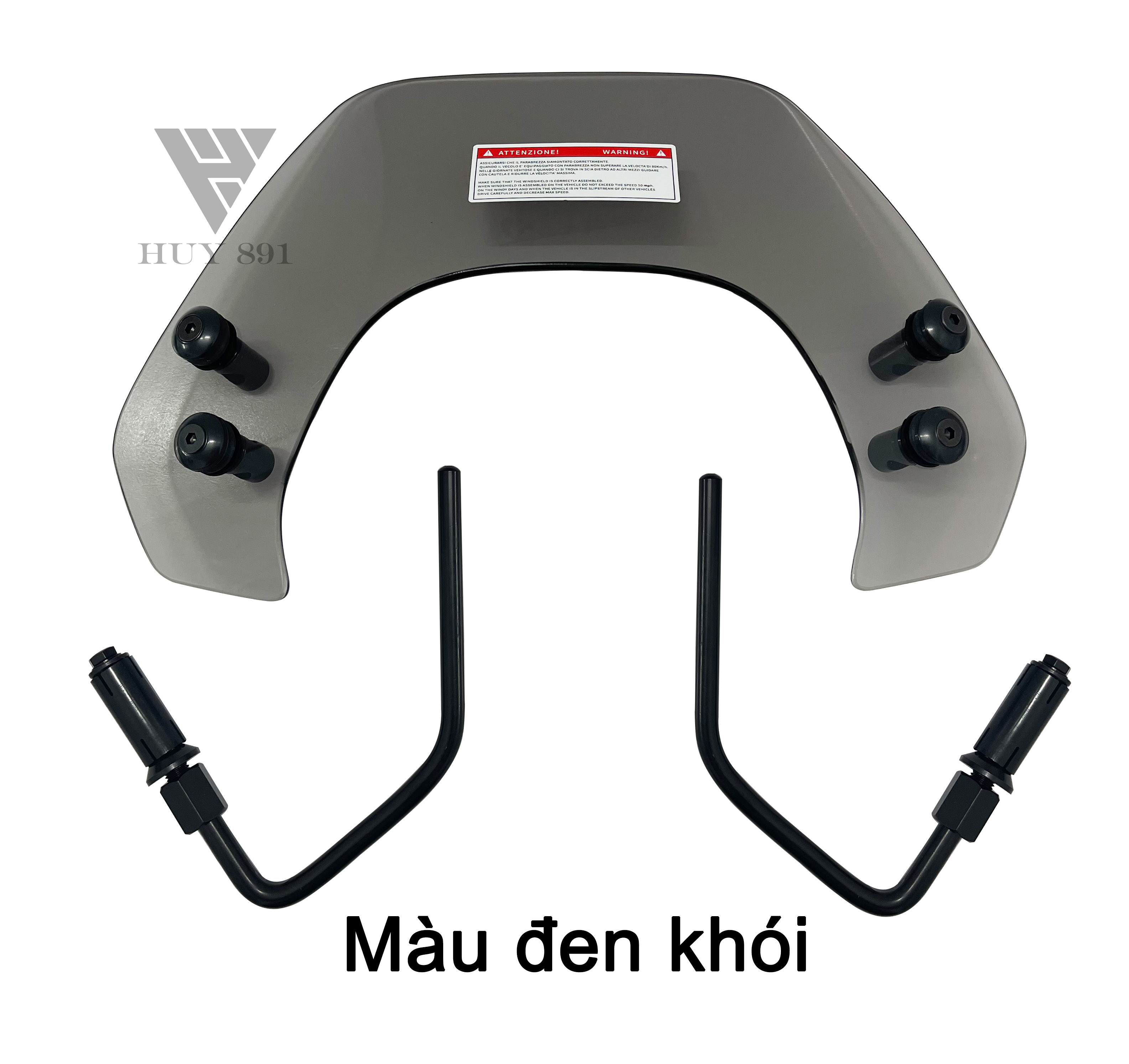 Kính chắn gió thấp dành cho Vespa Sprint, Notte
