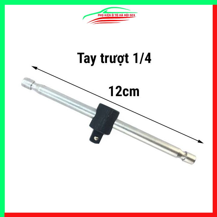 Tay vặn lắp đầu khẩu TOP cỡ 1 phần 4, độ cứng cao, chịu lực tốt