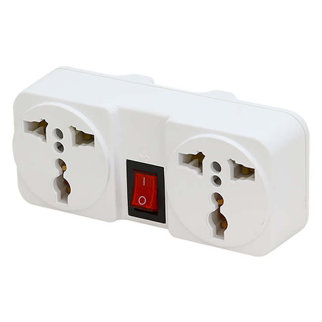 Ổ Cấm Chuyển Đổi Du Lịch Đa Năng Có Công Tắc 2000W 10A MSP