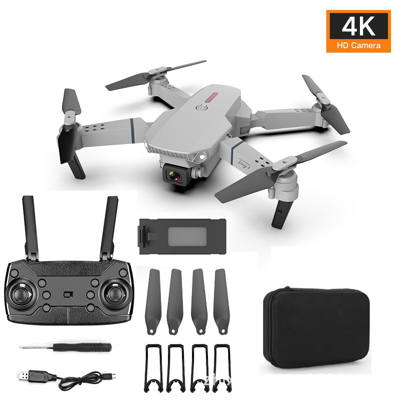 Máy bay điểu khiển từ xa 4 cánh, flycam e88 pro, fly cam giá rẻ, máy bay không người lái, play camera giá rẻ hơn f11 pro