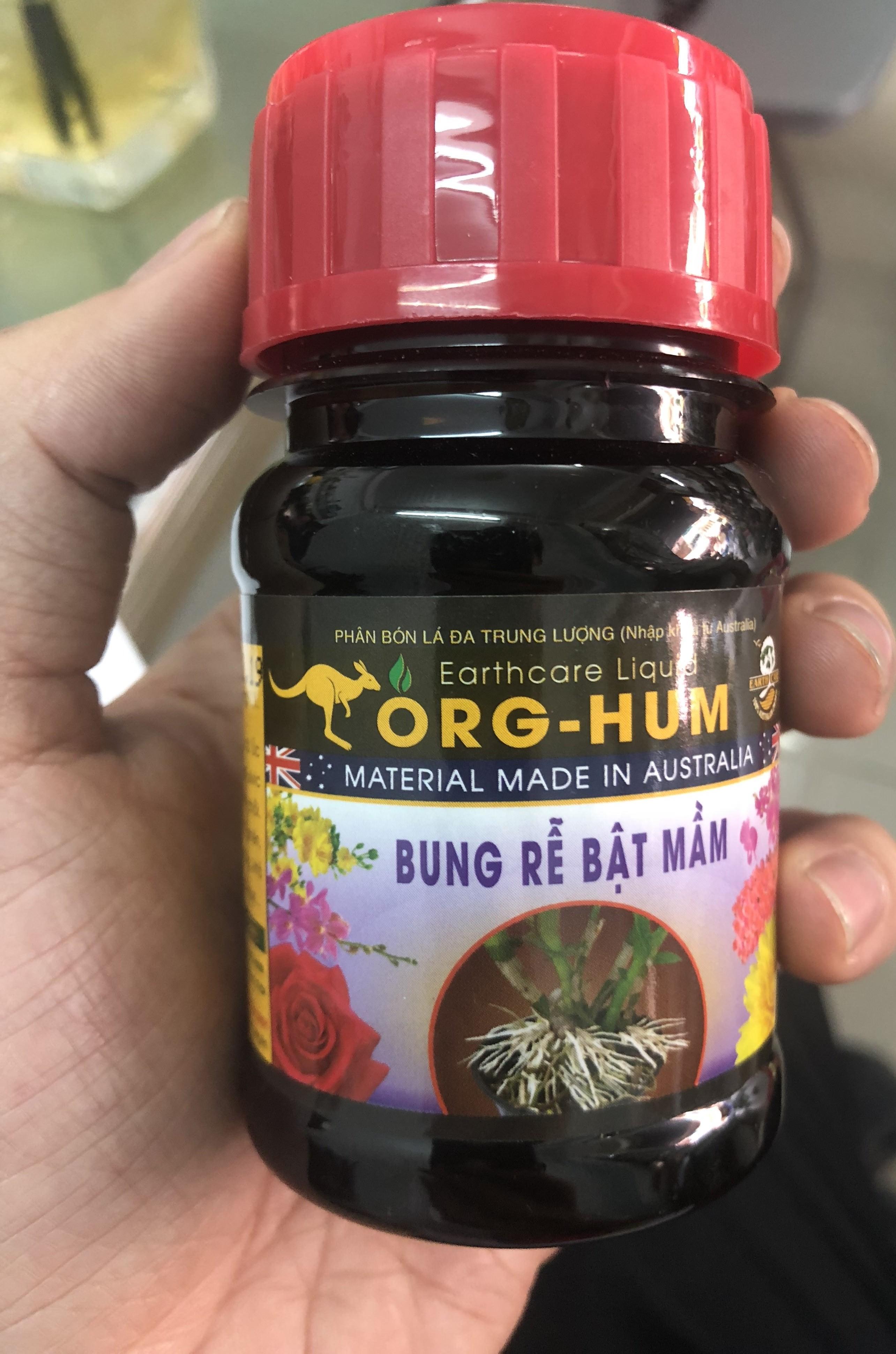 Phân bón lá dạng nước ORG - HUM thay thế Humic 322, dạng nước 100ml