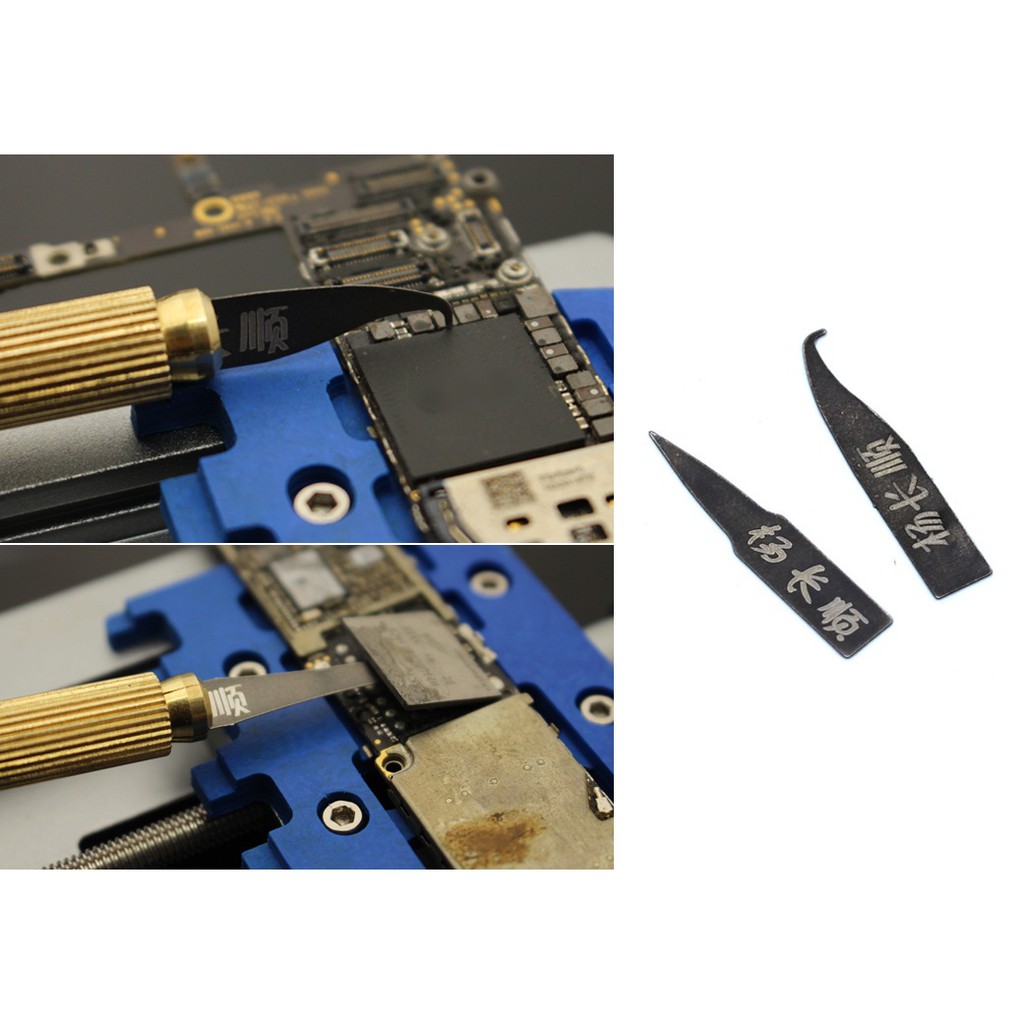 Bộ 2 lưỡi dao chuyên đục CPU và các loại ic
