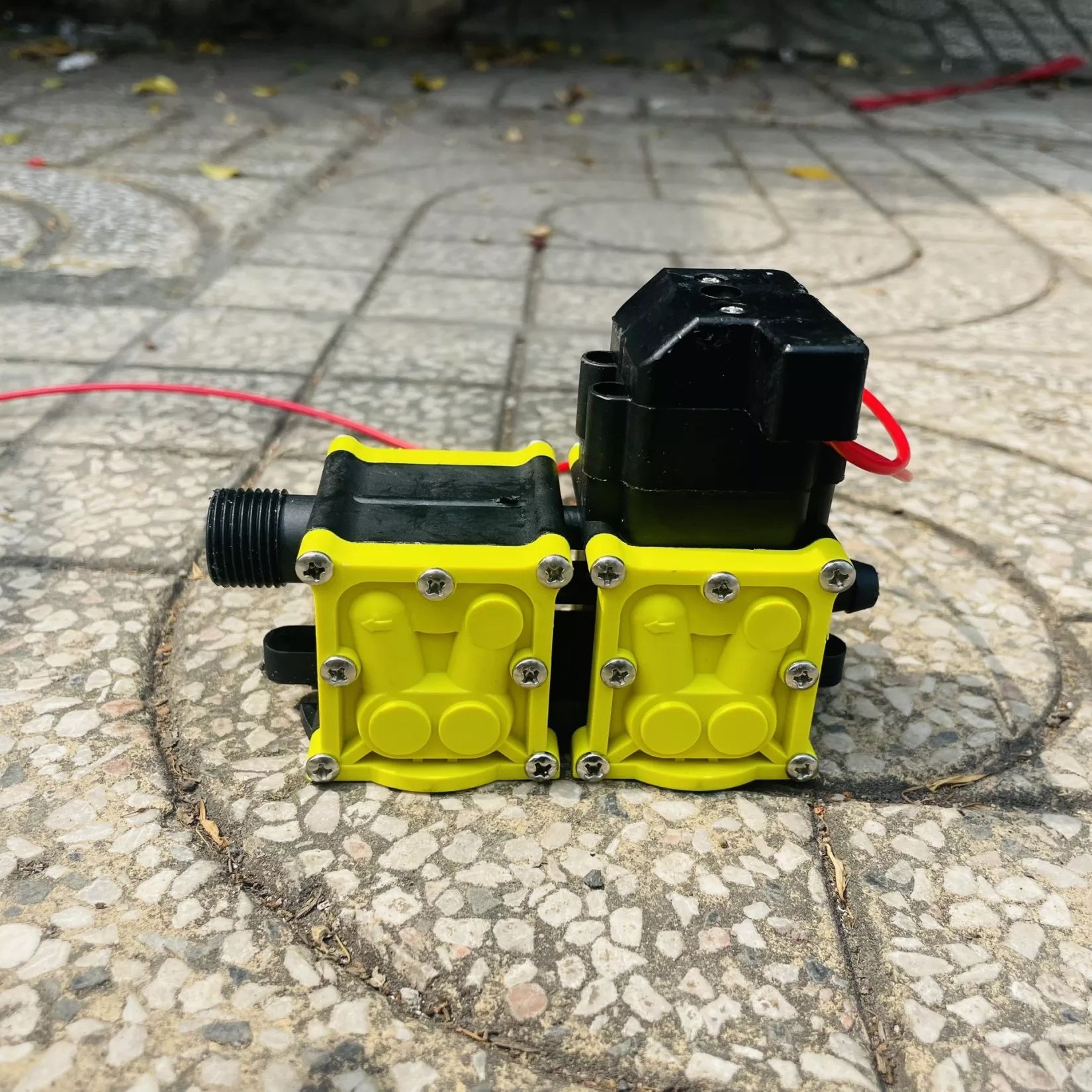 Đầu bơm đơn, bơm đôi 12v dc - linh kiện máy bơm nước mini, bơm sinleader