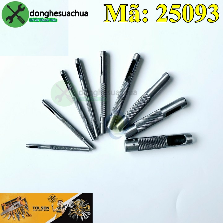 Bộ đục lỗ tolsen 25093 có 9 chi tiết