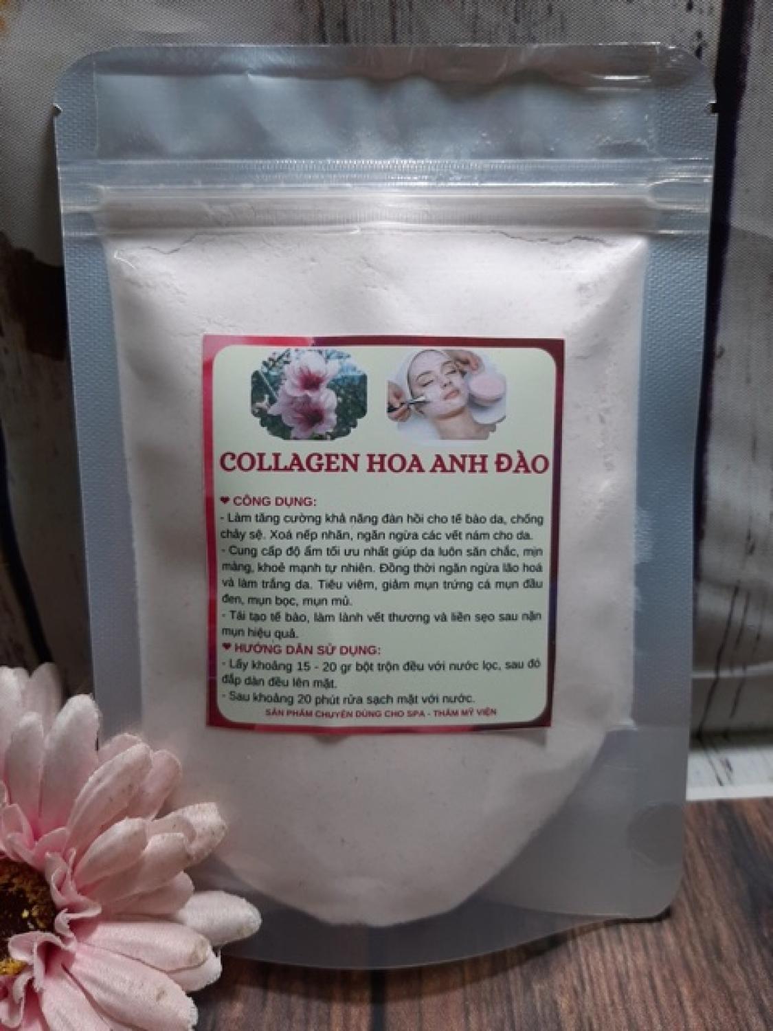100gr bột cánh Hoa Anh đào đắp mặt handmade
