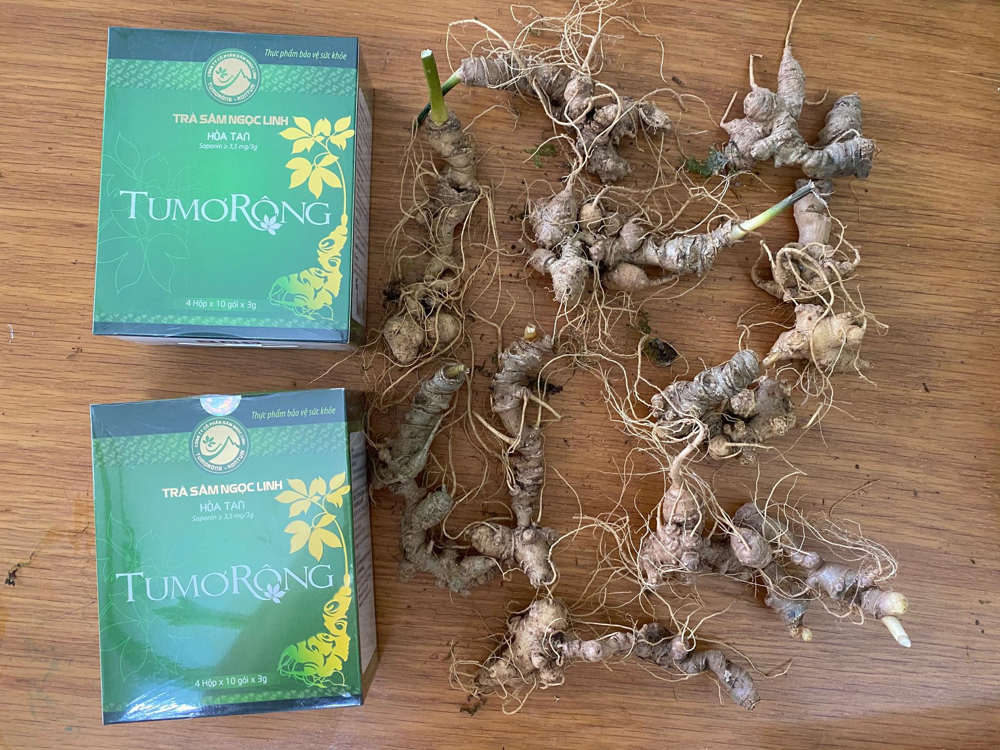 Trà Sâm Ngọc Linh Tumorong (10 gói - 40 gói)