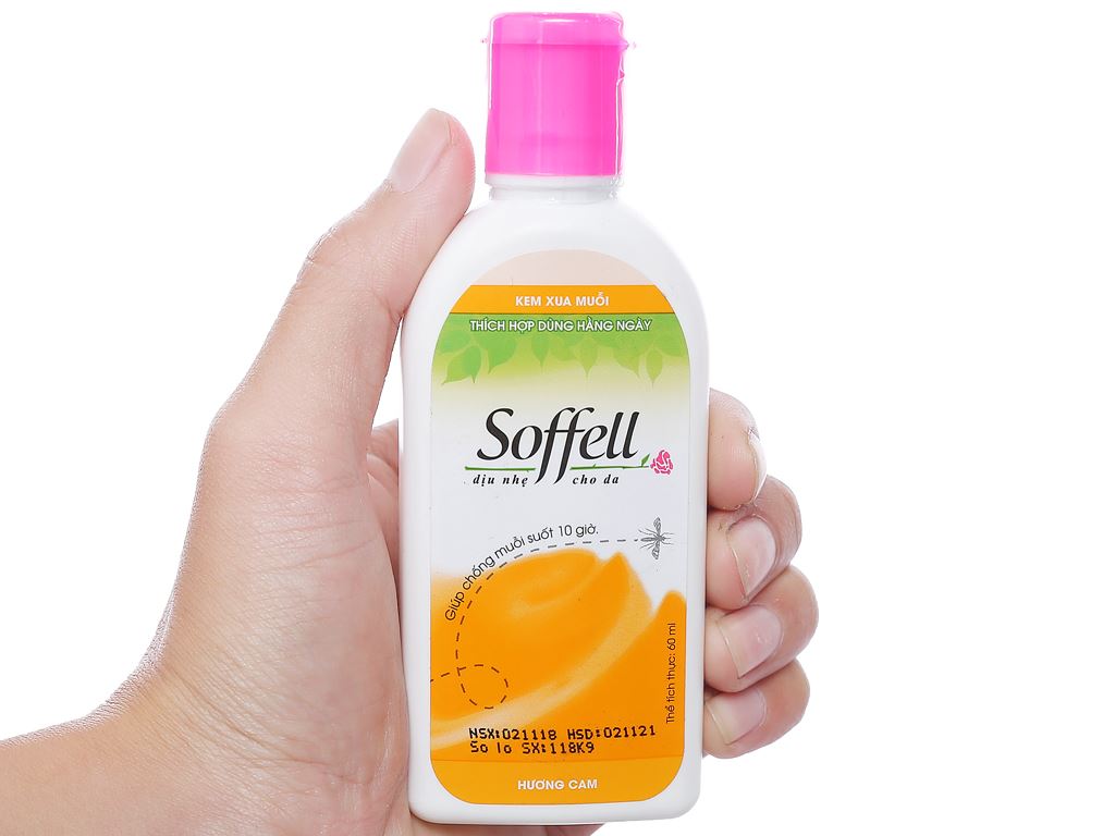 Kem xua muỗi Soffell (60ml)