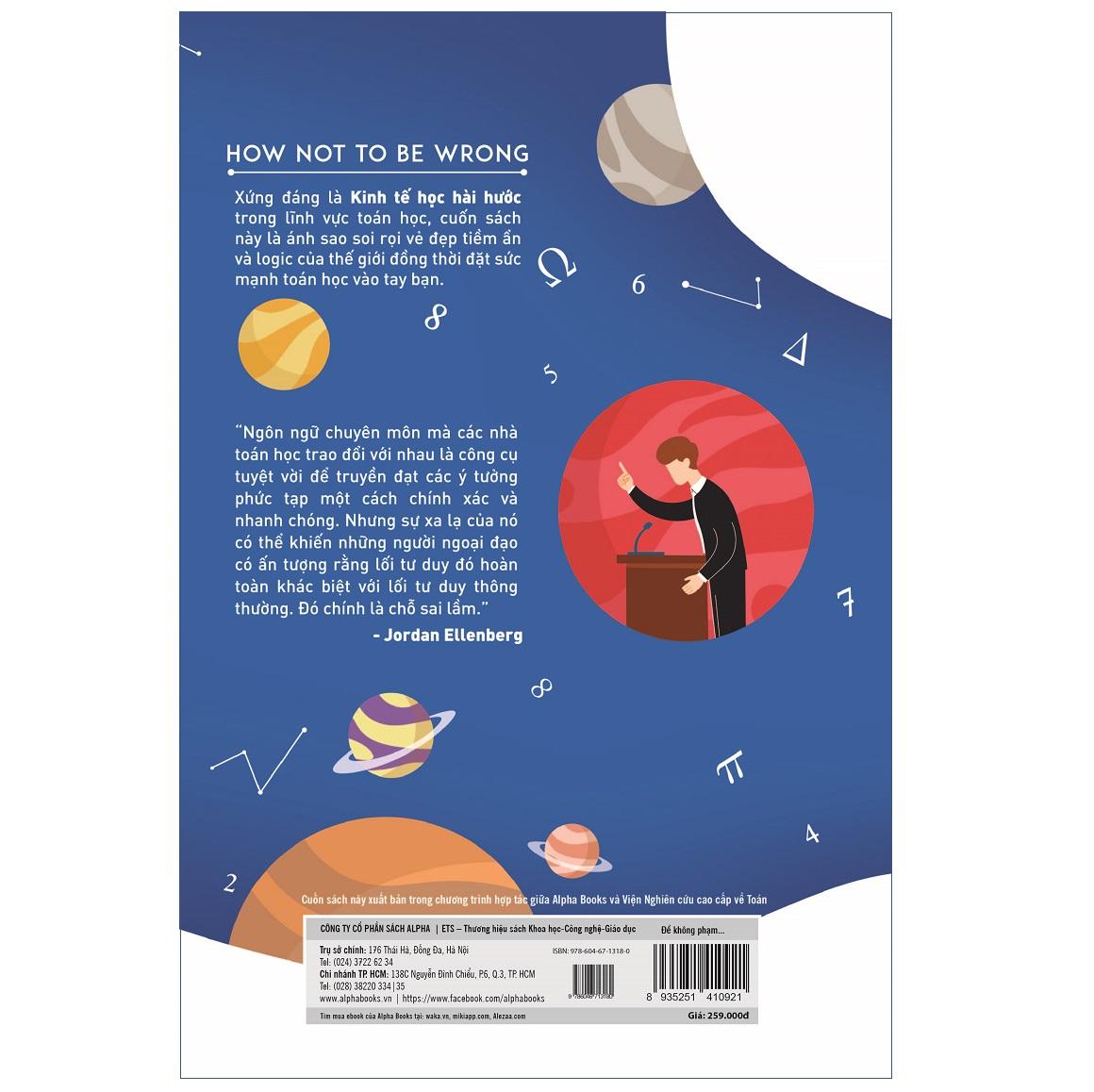 Sách Alphabooks - Để không phạm sai lầm