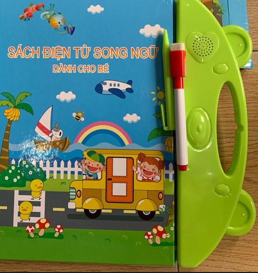 Sách điện tử song ngữ thông minh cho bé