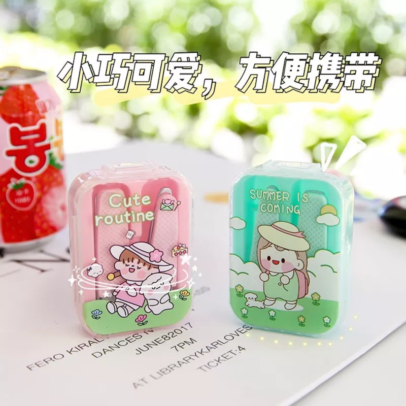 Set 2 bấm móng tay nhiều màu