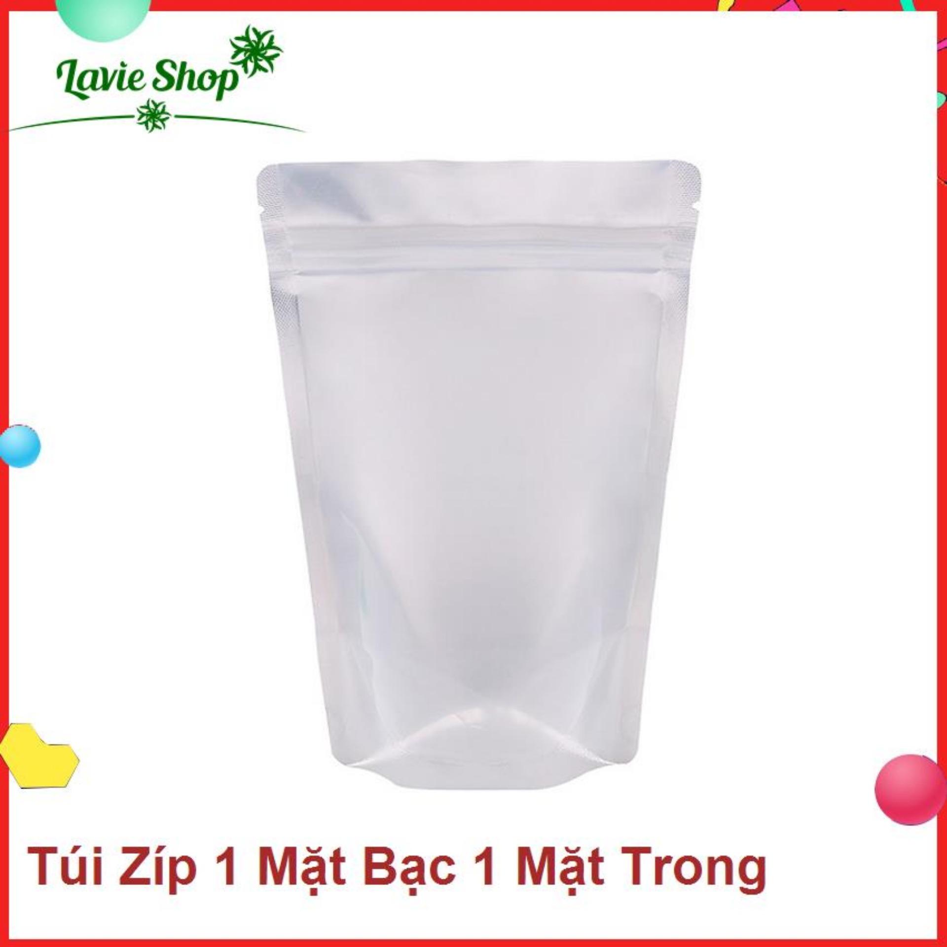 Túi zíp bạc đựng bột loại  500g - 1kg
