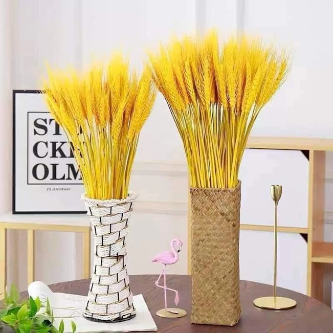 Bông lúa mạch màu vàng tài lộc - loại VIP