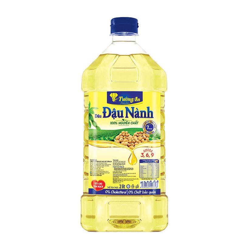[Siêu thị WinMart] - Dầu ăn hạt đậu nành Tường An chai 2 lít