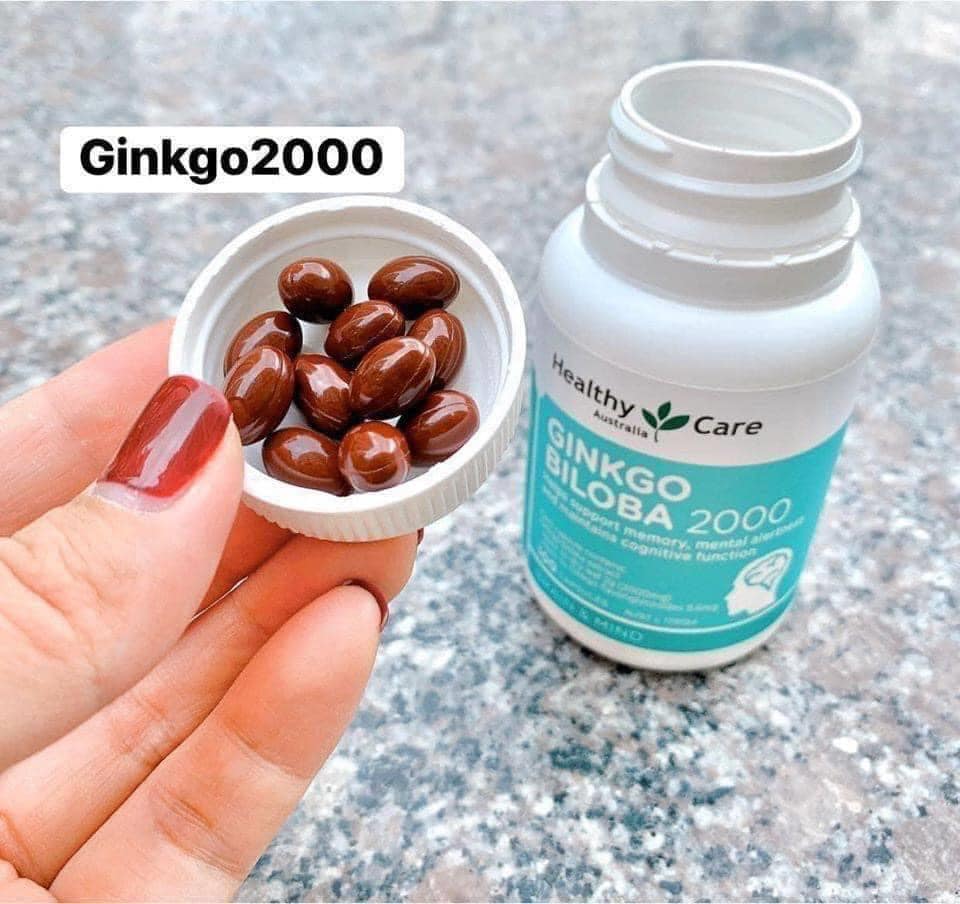 Bổ não Ginkgo 2000 Heathycare