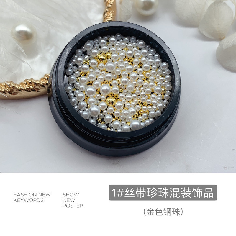 Hủ Bi Trang Trí Móng Tay Mix Đủ Size