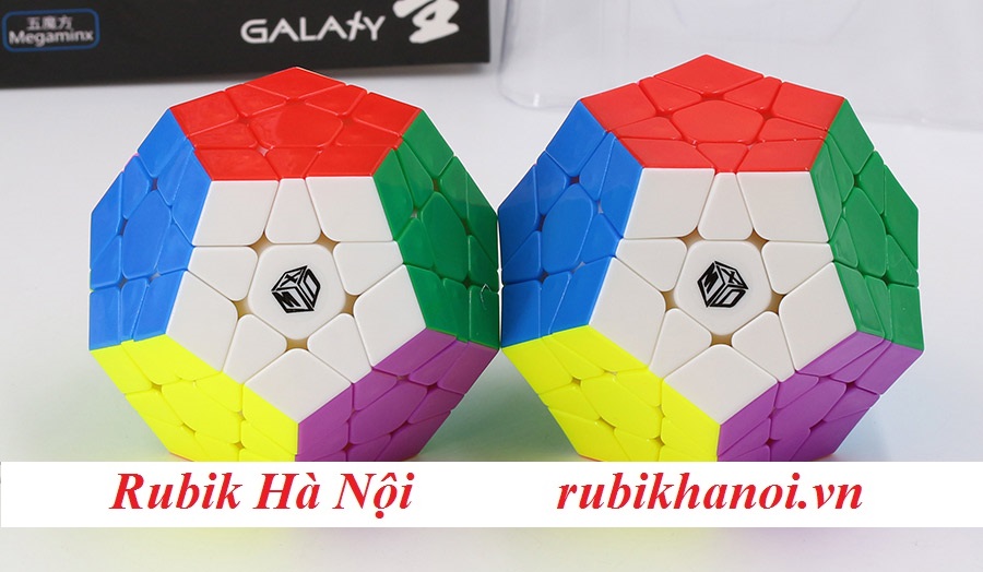 Rubik Megaminx Qiyi Xman Galaxy Stickerless Cao Cấp