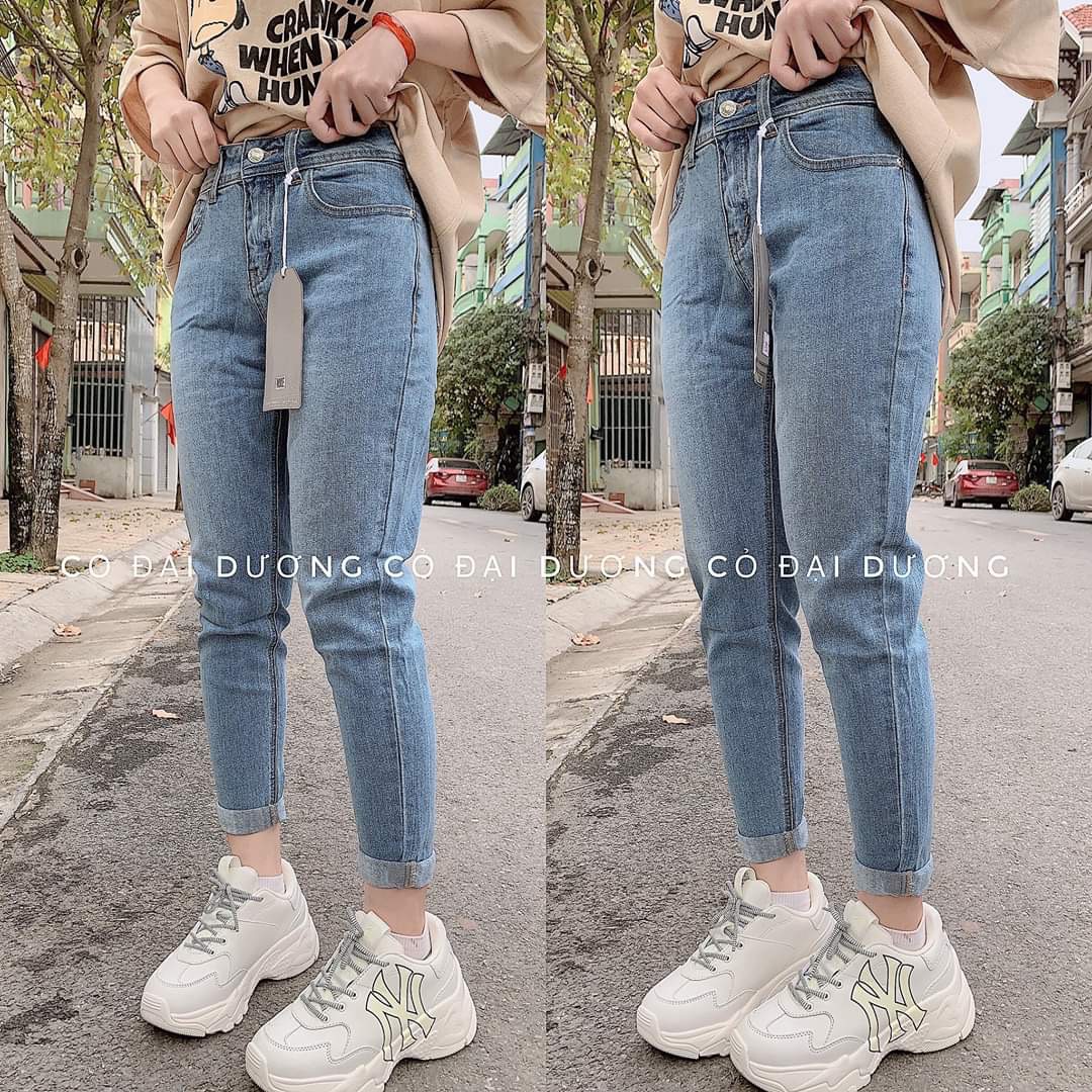 [HCM]QUẦN BAGGY JEAN NỮ FORM ĐẸP CÁ TÍNH VẢI JEAN DENIM CAO CẤP CHERYSHOP94 FT01