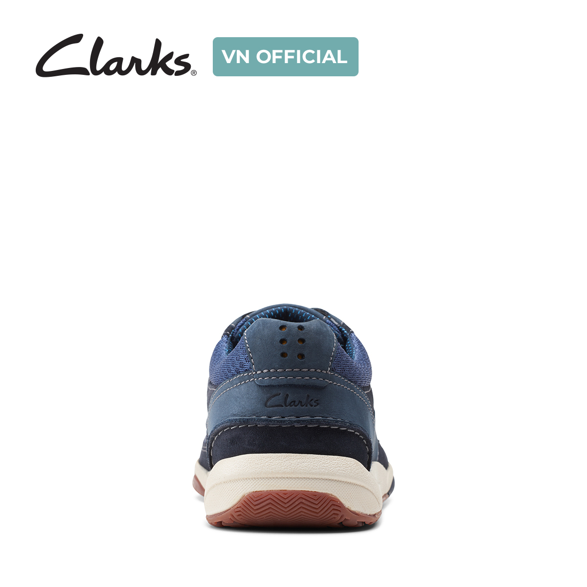 Giày Sneaker Da Nam Clarks - Langton Lane