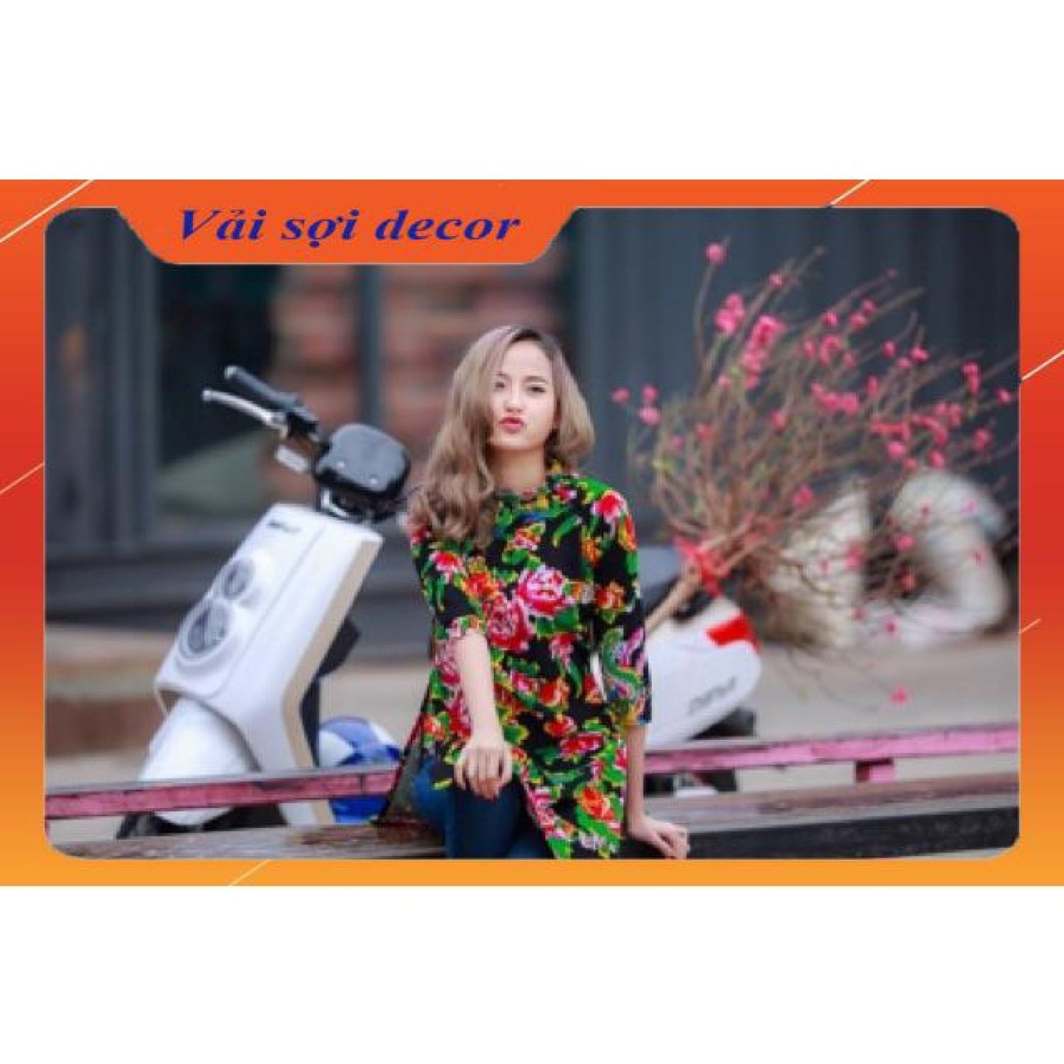 Vải chăn con công màu đen chất đẹp khổ vải 1,6m