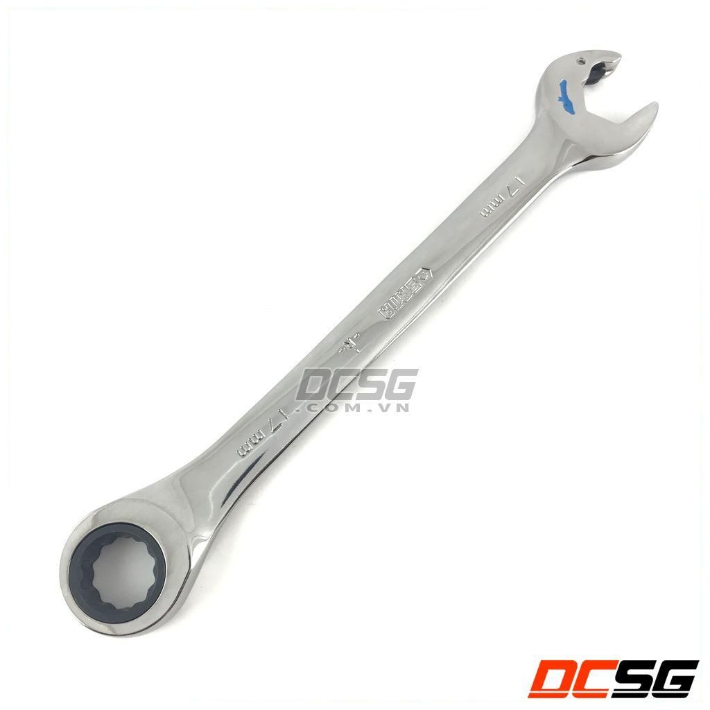 Cờ lê vòng miệng tự động 19mm Sata 43615