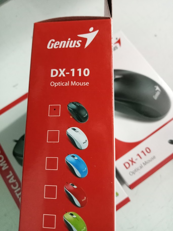 Chuột quang có dây Genius DX-110 (Màu đen)