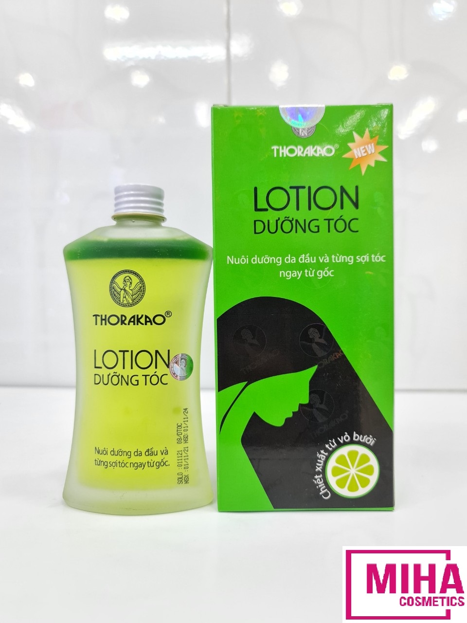 Lotion Dưỡng Tóc Tinh Dầu Bưởi Kích Thích Mọc Tóc Thorakao 120ml