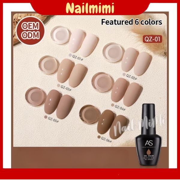 Sơn Gel AS Mã QZ Chai Đen 15ml