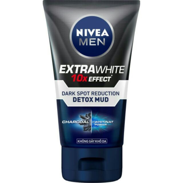 Sữa rửa mặt Nivea Men Bùn Khoáng Sáng da 100G