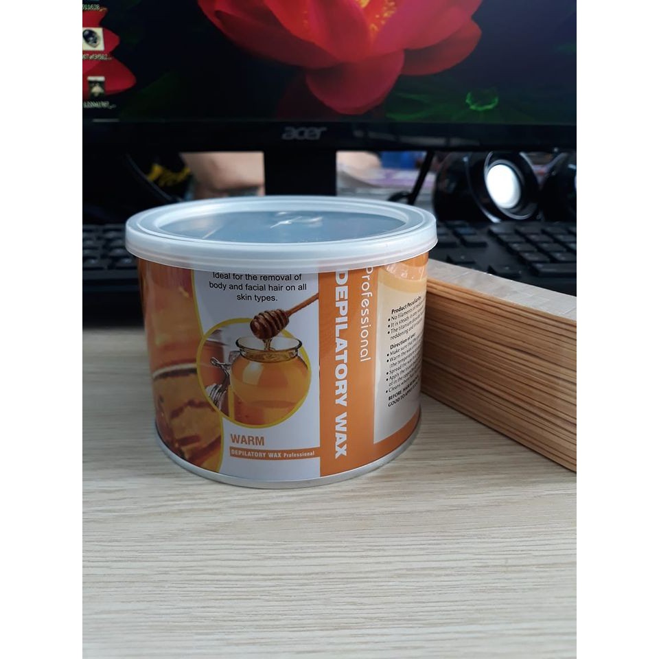 [HCM]Sáp wax nóng mật ong Depilatory 400g