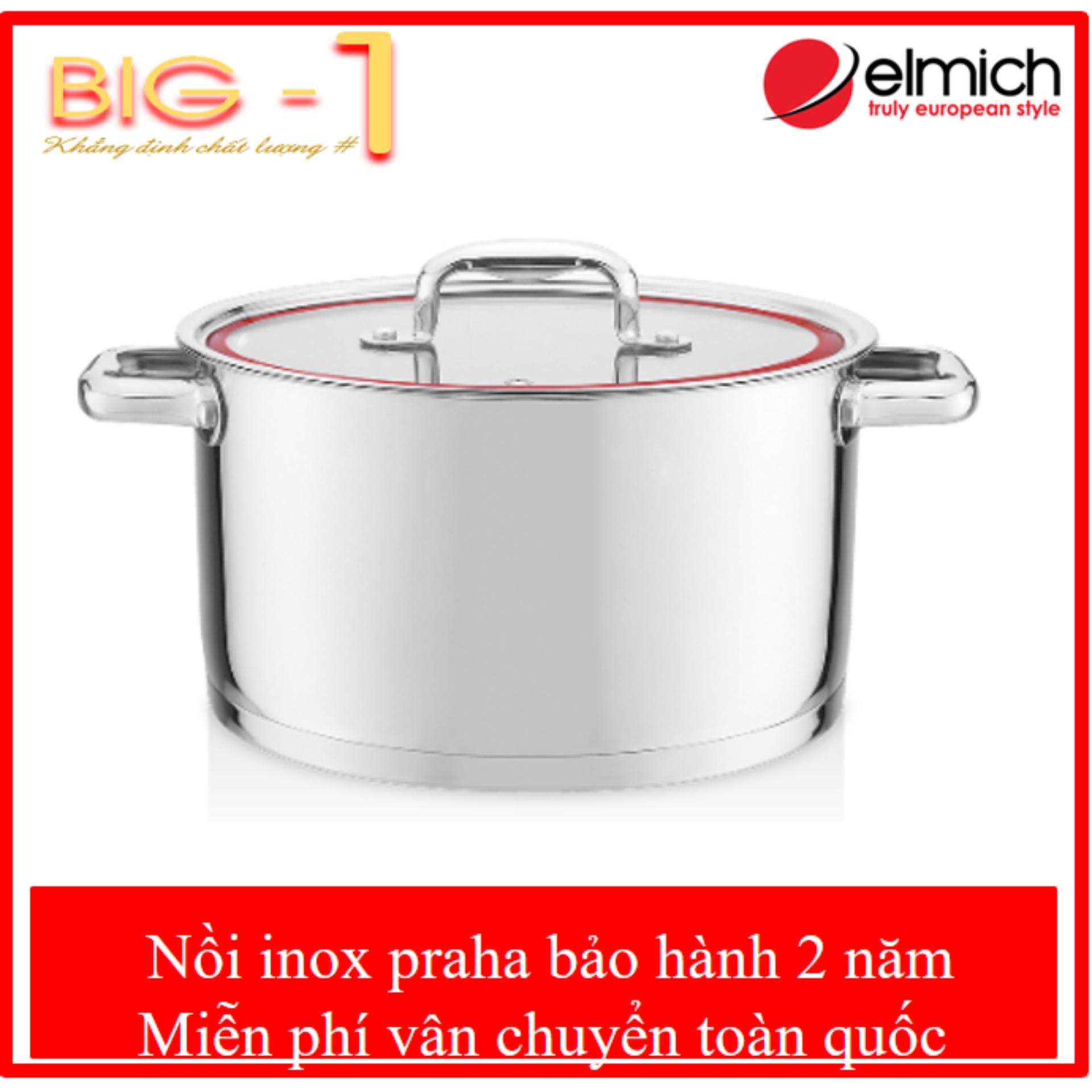 NỒI INOX 304 ELMICH PRAHA 20CM EL3278 - BẢO HÀNH 2 NĂM