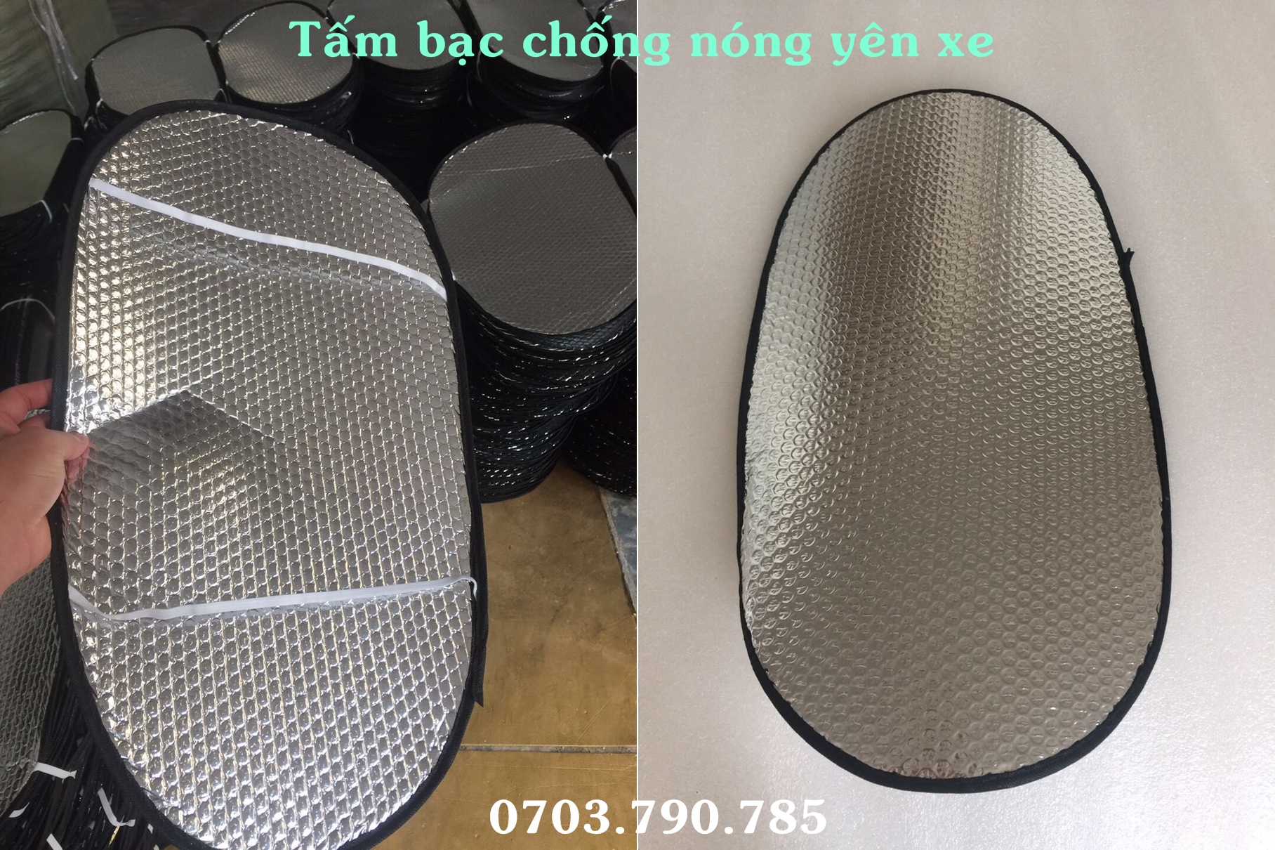 [HCM]Tấm che nắng chống nóng yên xe máy