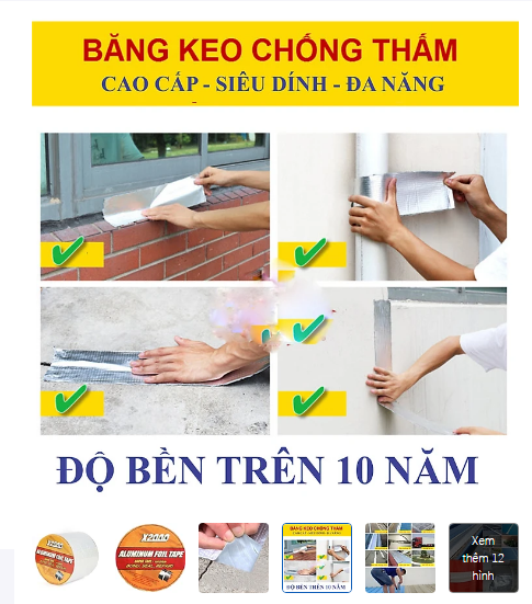 Băng keo chống thấm X2000 siêu dính
